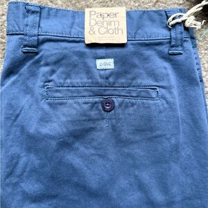 NWT Paper Denim & Cloth Men's Navy blue cotton shorts preppy